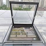 Joint de haute qualité : chaque trappe de toit est équipée d'une bande d'étanchéité en caoutchouc intégrée qui empêche l'intrusion d'eau, assurant que votre espace reste sec pendant la pluie. Idéale pour les greniers et les zones de rangement, cette trappe d'accès au toit combine durabilité et fonctionnalité, ce qui en fait un choix fiable pour vos besoins de maison ou de construction.