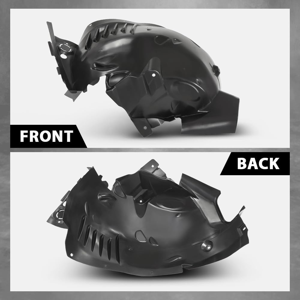 LQI Front Right Passenger Side Fender Liner Compatible with Benz C300 C350 2008-2011 MB1249145, 2046905630