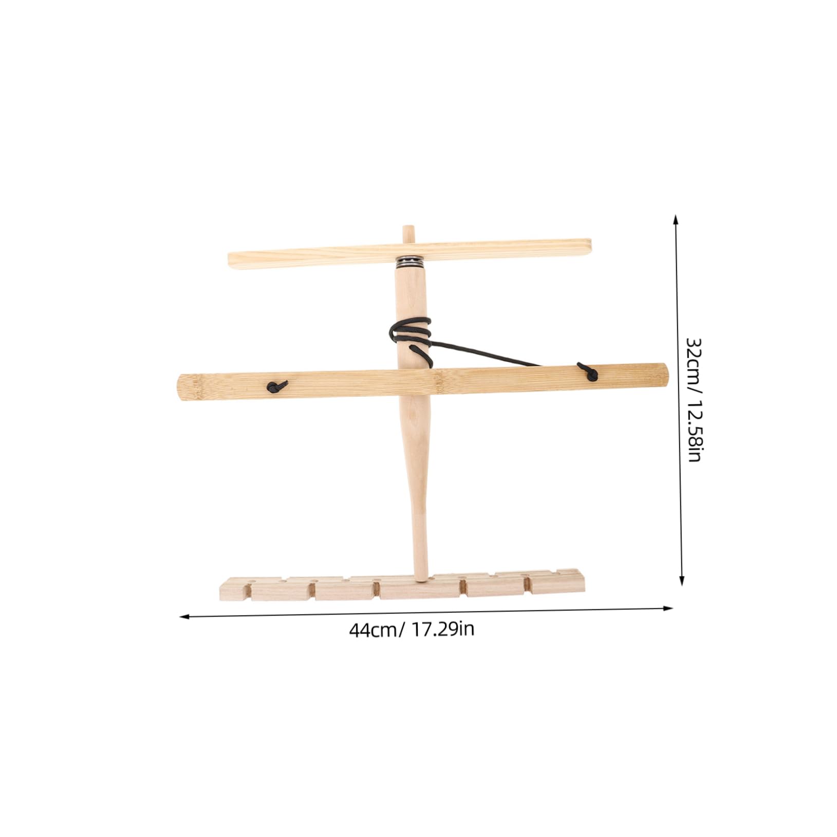 BESPORTBLE 1 Set Wooden Fire Starter Kit for Outdoor Survival Learning Tool for Camping and Hiking Practice Friction Fire Making Props Lightweight and Portable