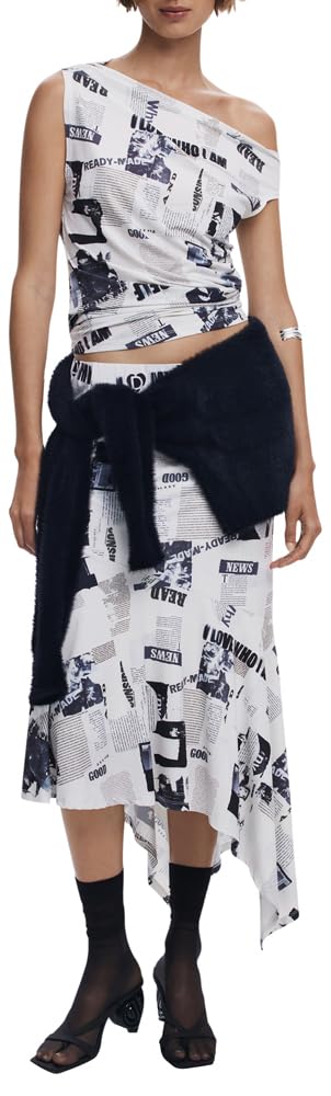 Desigual 25wwtk10 Blouse Donna (Pacco da 1)