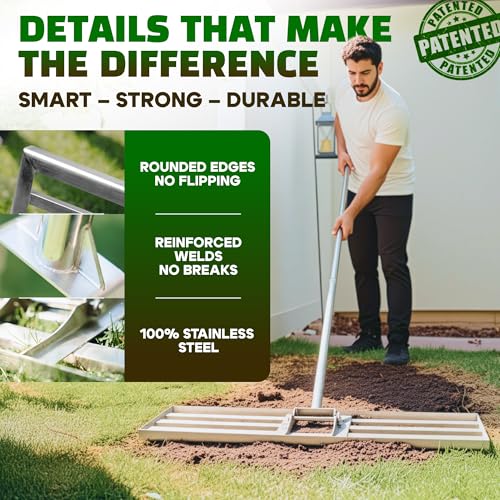 Oris Garden Lawn Leveling Rake