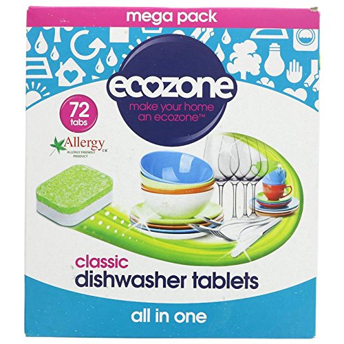 Ecozone Classic Geschirrspültabs, 72 Stück