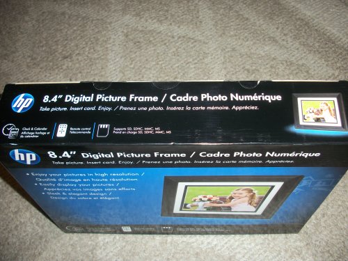 Hp 8.4" Lcd Digital Picture Frame - Black #TOP2
