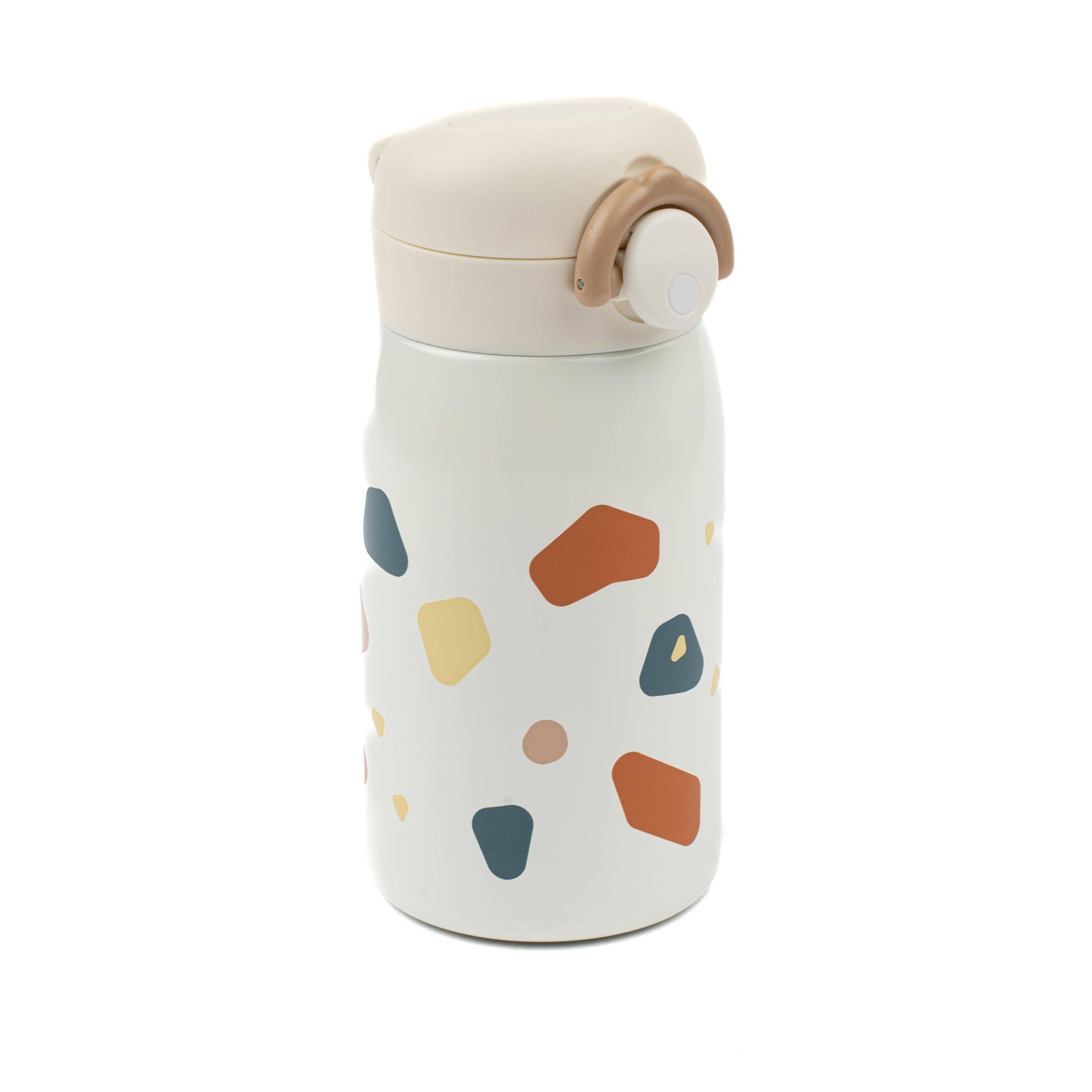 Fabelab Unisex Kids Blanc Children's Bottle Terrazzo
