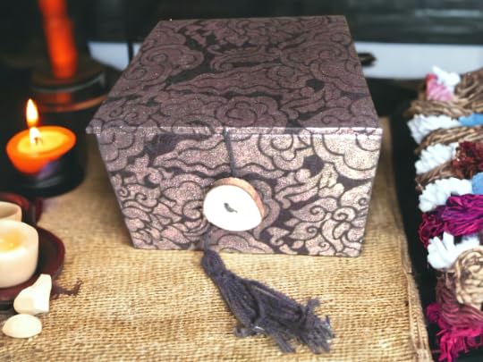 Tingsha-Becken mit Drachen-Gravur, 6 cm, Bronze-Meditationsglocken, tibetisches Tingsha mit Lederband, authentische Ritualmusikinstrumente