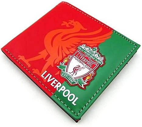 Liverpool Football Soccer Club 3D Faux Leather PVC PU Wallet Purse Billfold 5 Card Slots