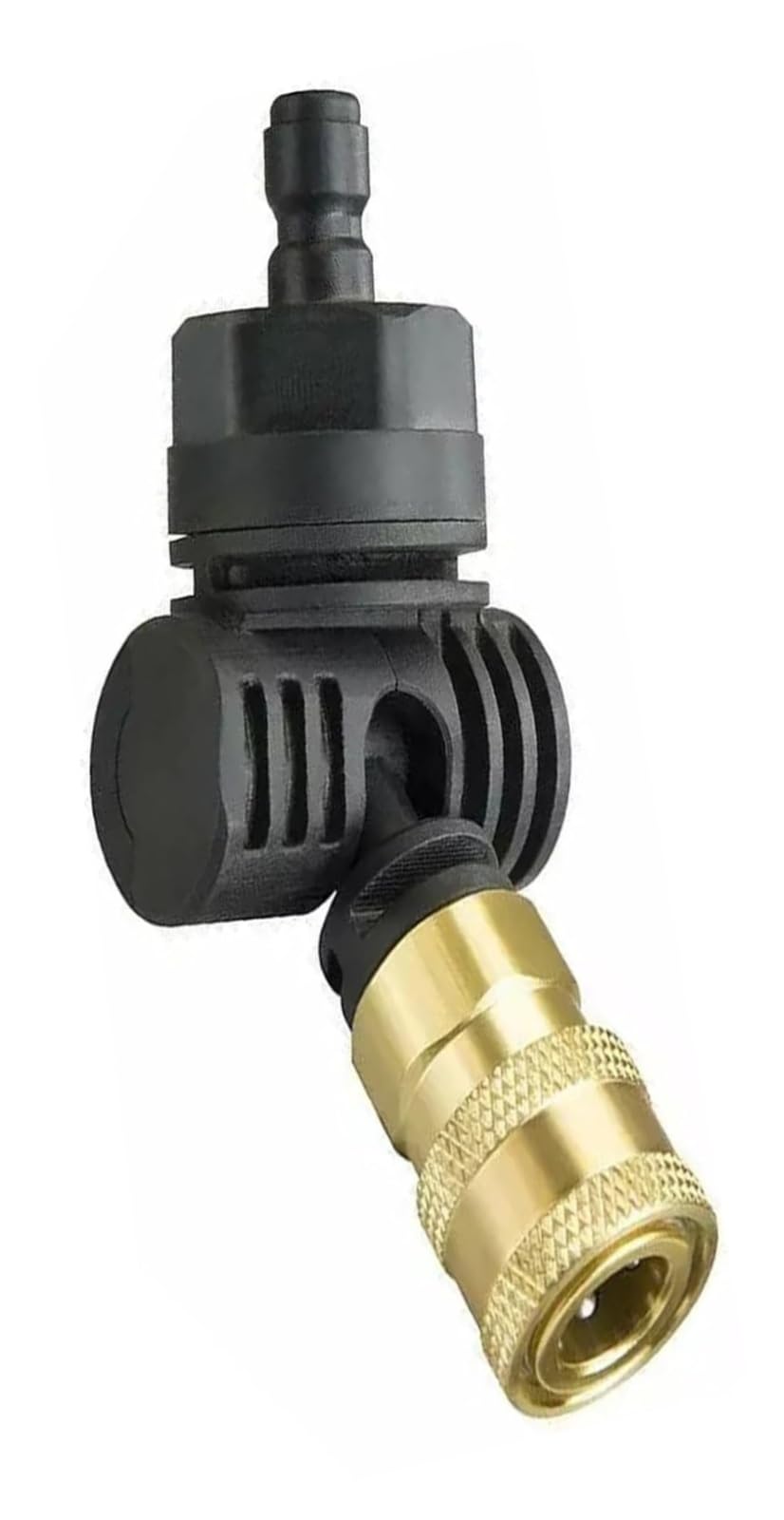 For accessorio ugello girevole WA4039 WA1845 Attacco for spruzzo d'acqua regolabile a 180 gradi Adattatore a collegamento rapido for idropulitrici Nero
