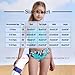 Girls High Waisted Swimsuits Layered Flowy Cami Top Bikini Sets Two Piece Bathing Suit Beach Swimwear for 7-14 Years