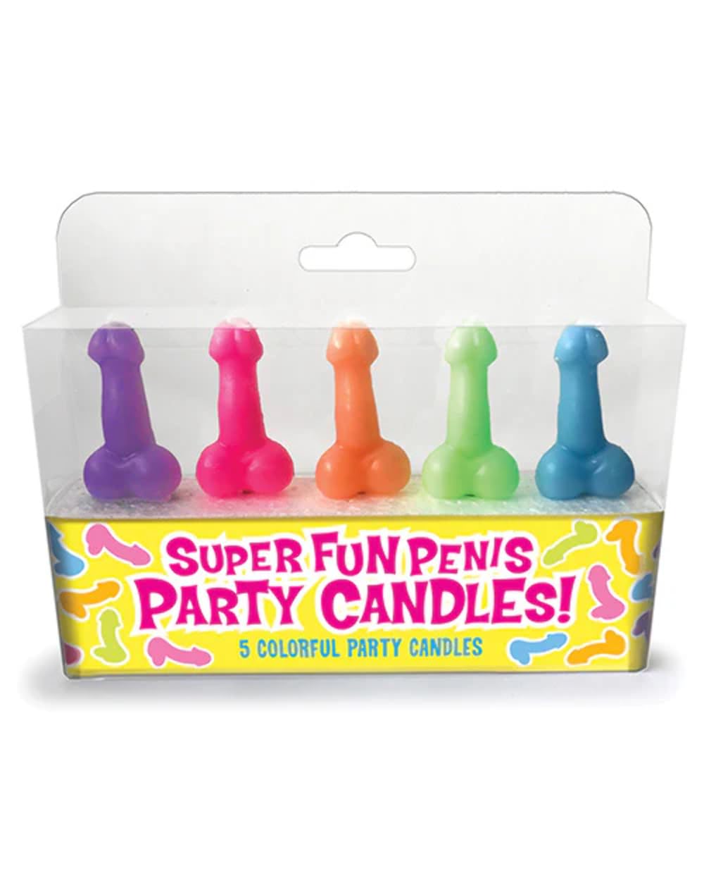MIJOMA Lot de 12 bougies pénis – Bougies d'anniversaire amusantes – Support en plastique – JGA et fête
