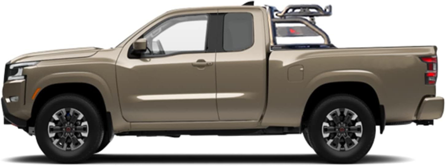 Black Horse Off Road Atlas Roll Bar Black Compatible with 2022-2023 Nissan Frontier-ATR22