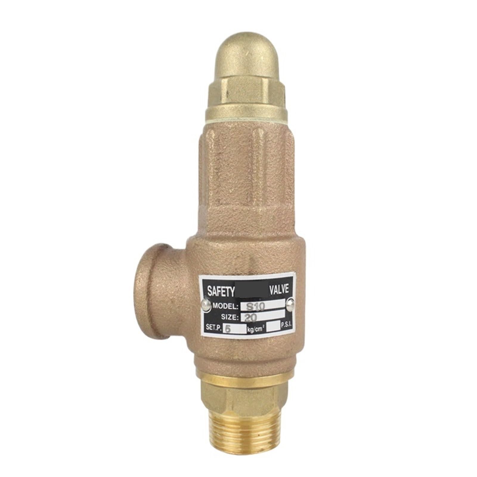 Soupape de sécurité en laiton bronze S10L soupape surpression DN25