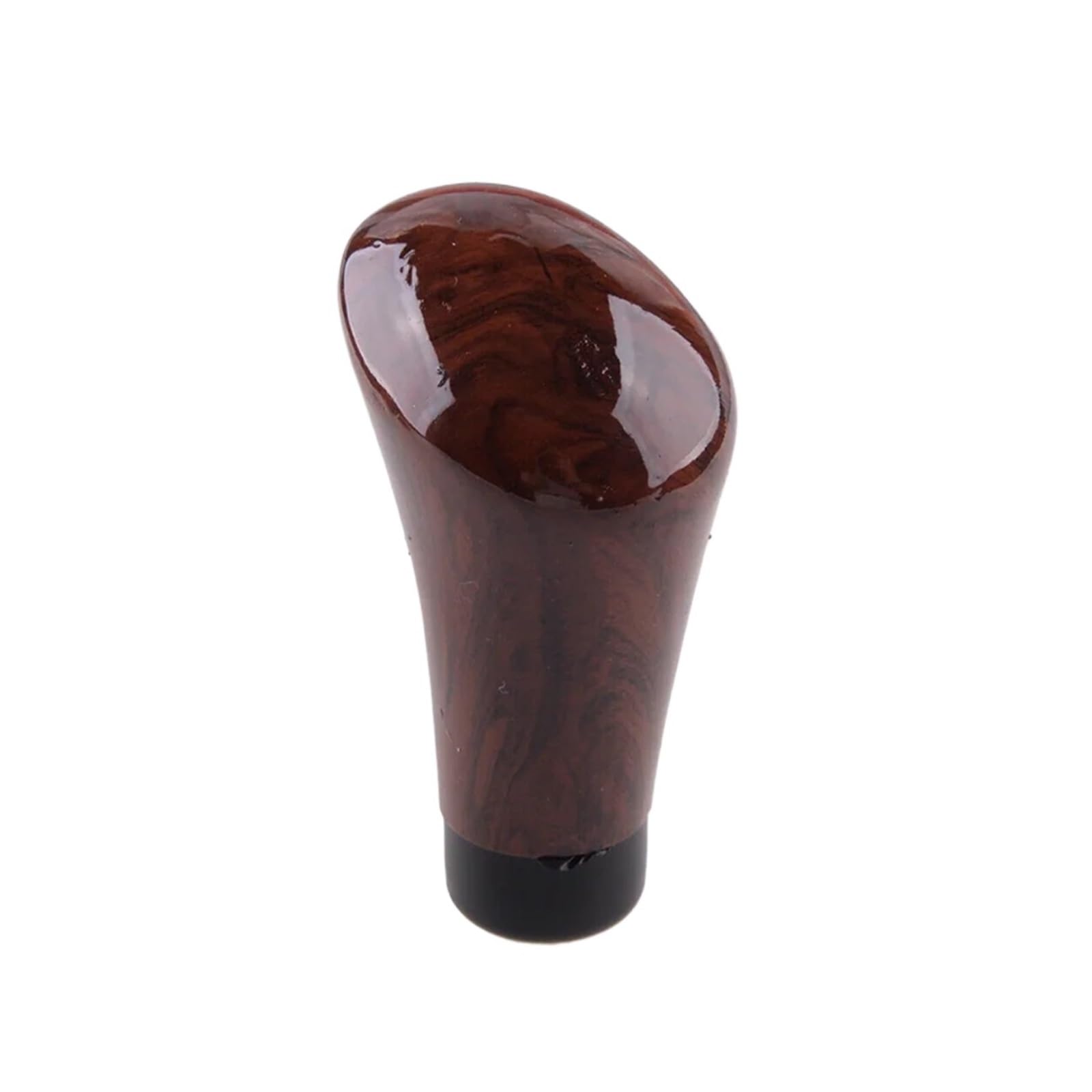 Grozzy Universal Shifter Handle Universal Walnut Grain Automotive Shift Lever Handle for Truck Head