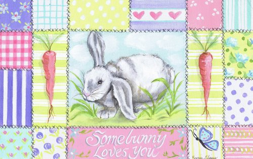 Plaque murale Somebunny Loves You pour envelopper bébé de douceur