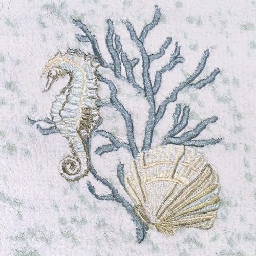 Avanti Linens - Bath Mat, Cotton Bathroom Rug, Sea Inspired Home Decor (Coastal Terrazo Collection, 20" x 30") - Image 4