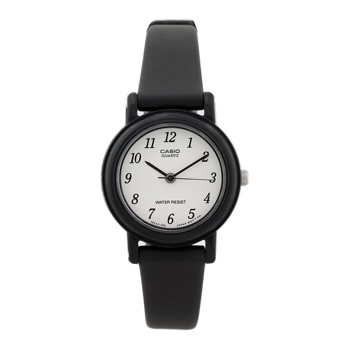 Casio 19529 LQ-​139BM-​1B – Montre à Quartz pour Femme Caoutchouc