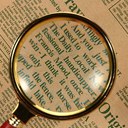 20X Hd Handheld Magnifying Glass, Suitable For Children And Elderly Students To Read The Magnifying Glass #TOP4