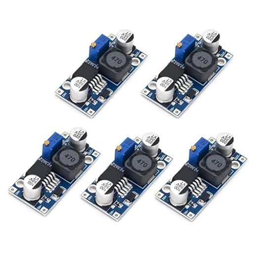 5 Piezas Buck Converter, Convertidor DC DC Step Down LM2596, Módulo Reductor de Voltaje Ajustable 3.2V-40V a 1.25V-35V, Regulador 3A Alta Eficiencia para Arduino Electrónica DIY Fuente de Alimentación | Ya disponible en tu tienda friki favorita! En mundofriki.es!