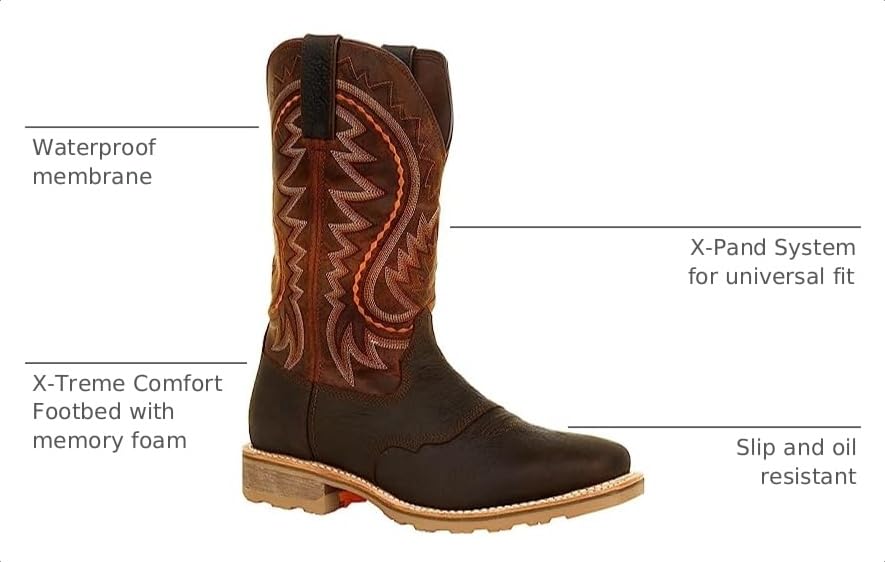 Image of Durango mens Durango Maverick Pro Waterproof Western Work Boot