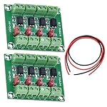 Youmile – Youmile 2PCS PC817 4 Kanal Optokoppler Isolationsplatine Spa