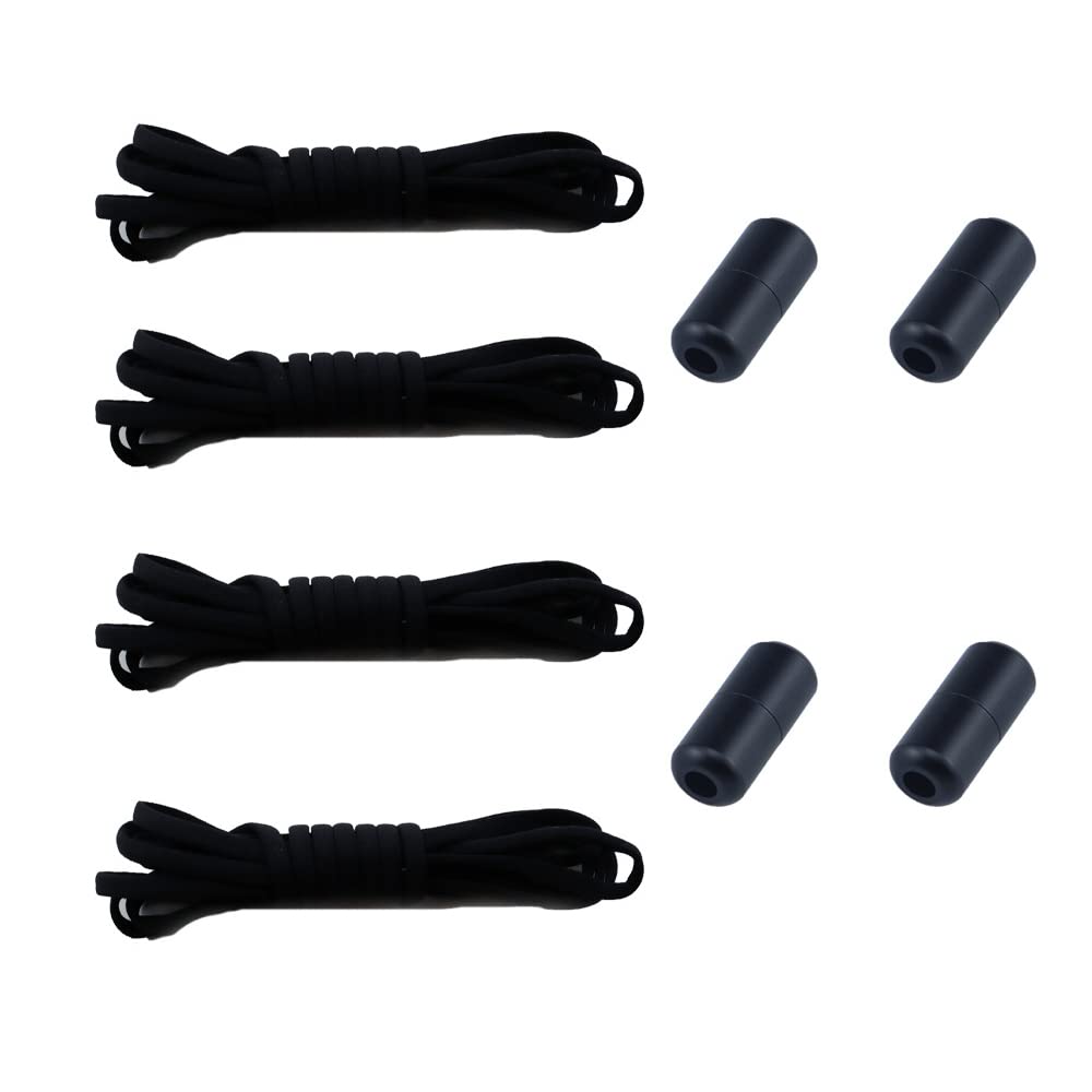 Elastic No Tie Shoe Laces For Adults,Kids,Elderly,System With Elastic Shoe Laces