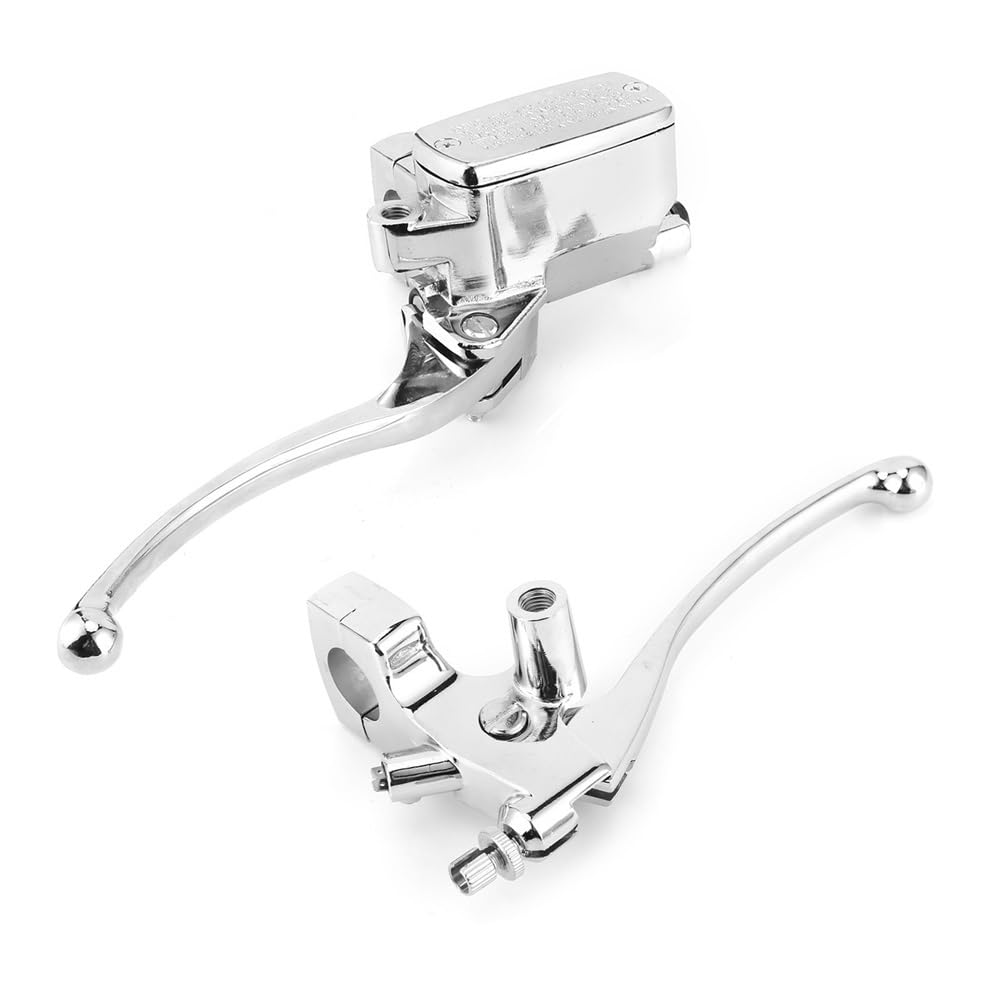 YFDKESY Brake Clutch Levers Handle 2Pcs Universal Motorcycle Handlebar Master Cylinder Levers Handle Hydraulic Brake Pump Clutch for 1inch