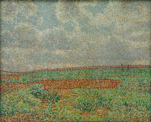 Tableaux peinture sur toile paysage d'été Christian Rohlfs 60x90cm