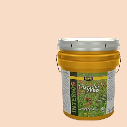 Vista 69 de Rodda Paint CASCADIA ZERO - Pintura satinada e imprimación para interiores en uno, cuarto de galón, Zambia