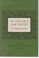 An apology for poetry, or, The defence of poesy (Medieval and Renaissance library) B0000CMLBI Book Cover