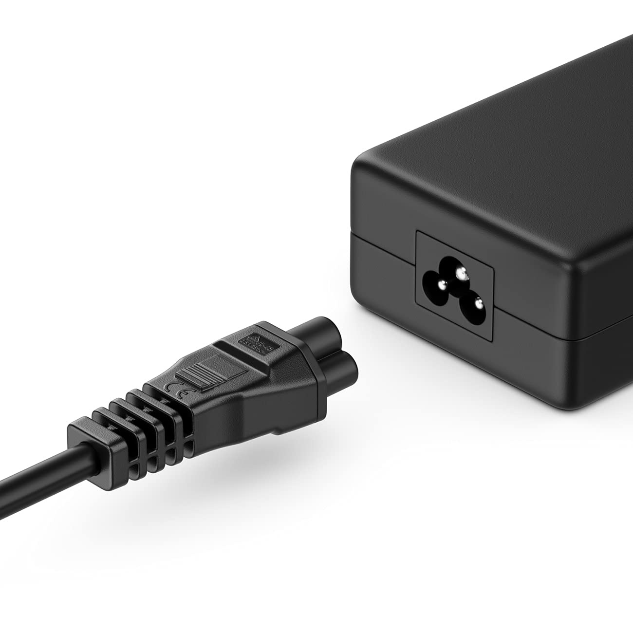 deleyCON 7,5m Câble d'alimentation Cordon Électrique Fiche avec Contact de Protection Type F (CEE 7/7) sur Prise D'appareil Froid C13 Femelle PC Ordinateur Moniteur Imprimante Beamer - Noir