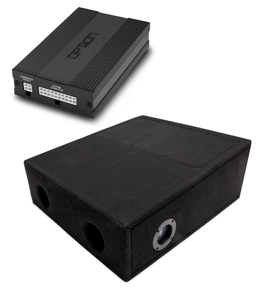 Option DSP Niveau sonore V1 compatible avec Fiat Ducato série 7/série 8-6 canaux DSP et caisson de basses passif spécifique au véhicule Rock-2