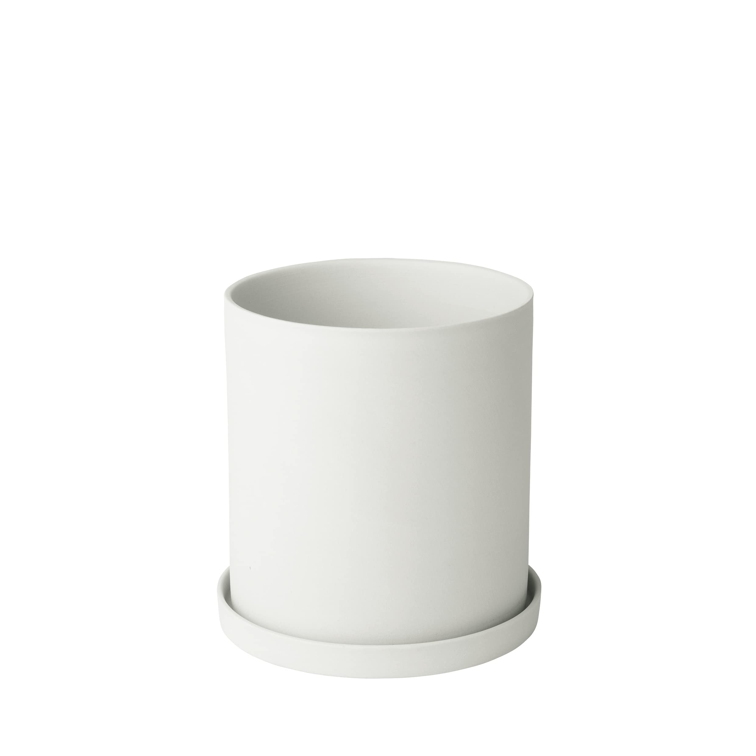 Pot à herbes L Blomus Nona blanc doux pour herbes aromatiques cuisine