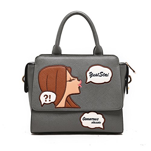Sac à main de la femme avec broderies délicates de saison