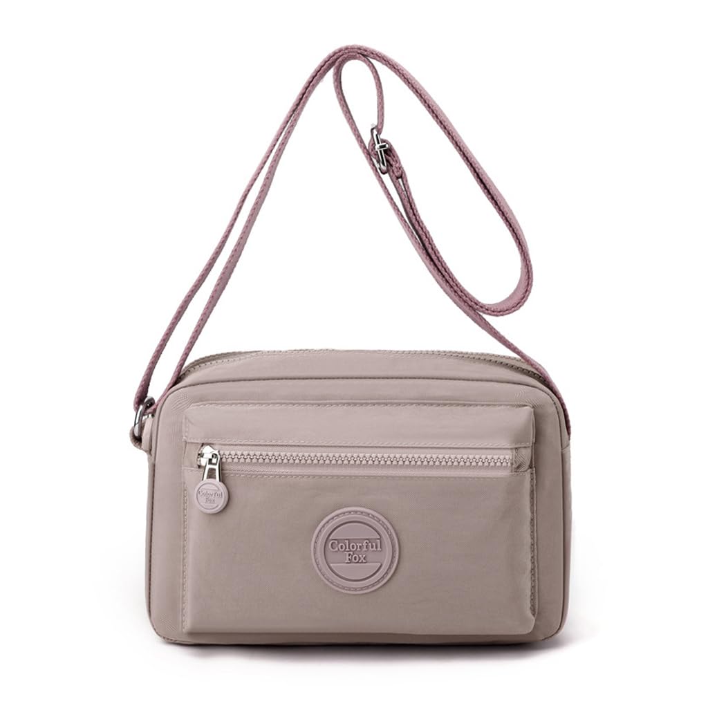 Small Crossbody Bags for Women Nylon Lightweight Shoulder Purse with Adjustable Strap, Multi-Pocket Organizer and Water-Resistant Fabric for Travel, Daily, and Casual Use-image-3