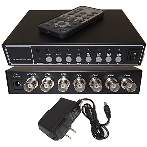 Evertech 4 Channel Analog Color Quad Processor Cover