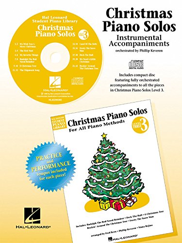 Christmas piano solos level 3 cd piano (cd) (Hal Leonard Student Piano Library)