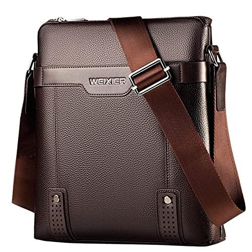 bagilo PU Leather Men Bag | Casual Business Messenger Bag | Cross Body Bag | Male Shoulder Bags | PU Leather Sling Messenger Bag | Office Bag For Laptop For Men-picture-41