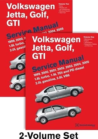 Volkswagen Jetta, Golf, GTI (A4) Service Manual: 1999-2005