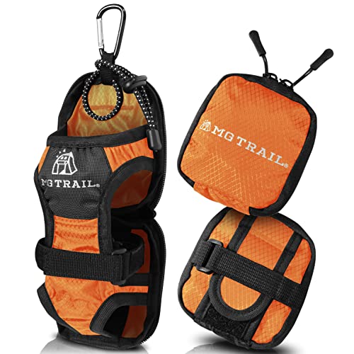ペットボトルホルダー MG TRAIL 登山リュックベルト装着ポケットに入る水筒ホルダー(オレンジ) ペットボトルホルダー MG TRAIL 登山リュックベルト装着ポケットに入る水筒ホルダー(オレンジ)