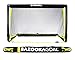 BazookaGoal Cage de buts pop up pliable pour le foot avec cadre solide - 1,20 x 0,75 m
