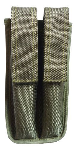 East.A マガジンポーチ ナイロン製 OD No.319-OD M11イングラム/UZI/TMP 2本用