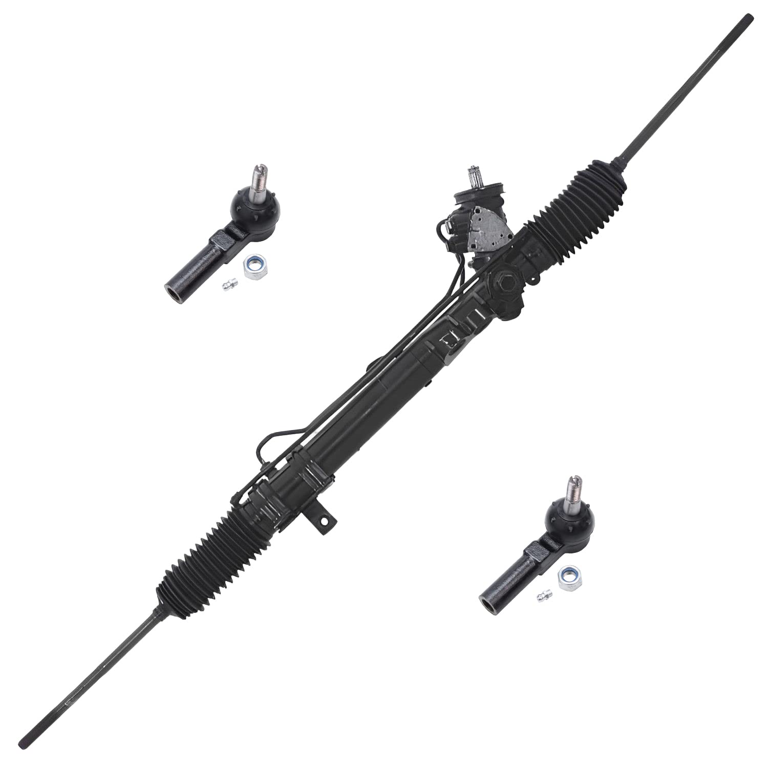 ゴスペルデリート Amazon.com: Detroit Axle - Front 3pc Rack & Pinion Kit for
