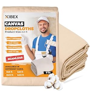 XIBEX Canvas Drop Tuch 4x5 ft