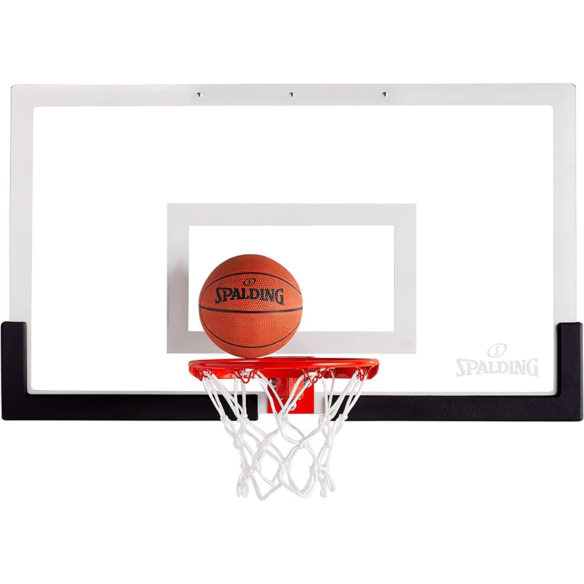 Amazon.com : Spalding Breakaway 180° Over-The-Door Mini Basketball