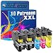 Produktbild Tito-Express PlatinumSerie 10 Druckerpatronen XXL für Brother LC 3237 XL MFC J5945DW J6945DW J6947DW HL J6000DW J6100DW | Black Cyan Magenta Yellow