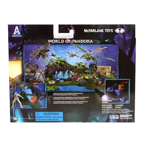 Disney Avatar - Figurines McFarlane - Coffret Medium Deluxe - Jake Sully & Thanator - TM16376