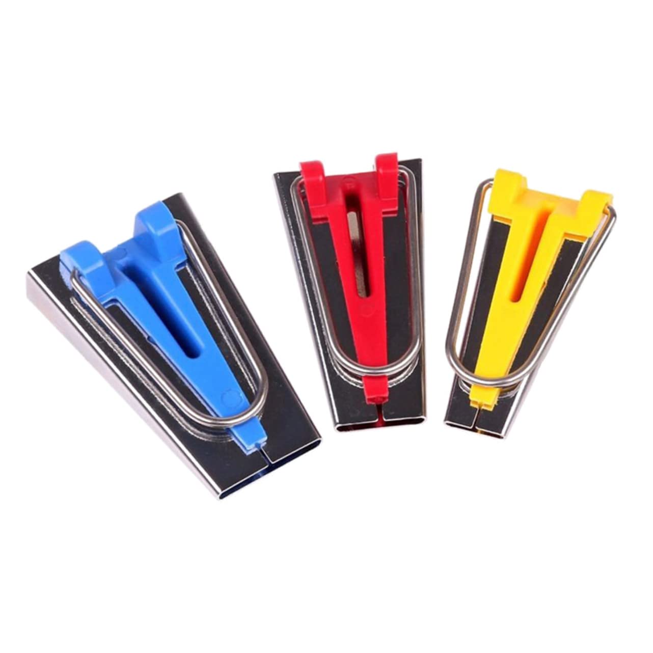 STOBOK Binding Device Fabric Quilting Bias Binding Maker Fabric Sewing Bias Binding Maker Fabric Bias Tape Maker Fabric DIY Quilting Maker Fabric DIY Binding Maker Fabric Bias Tape Tool