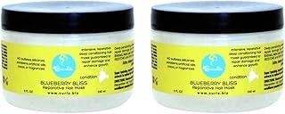 Curls Blueberry Bliss Reparative Hair Mask, 8 Ounces (Pack of 2)