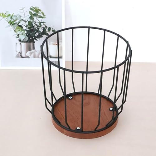 Miniatura 3 de Soporte para cápsulas de café, de gran capacidad, de alambre negro, almacenamiento de crema de café, cesta organizadora de café, cápsulas, cesta de