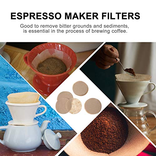 ULTECHVO 300 peças de filtro de café de substituição, filtro circular, papel descartável, filtro de