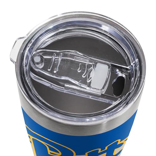 Rico Industries NCAA Pitt Panthers 20oz Stainless Steel Tumbler with Lid - Great For Coffee, Tea, Water or Cocktails by Rico Industries - Used condition - Image 5